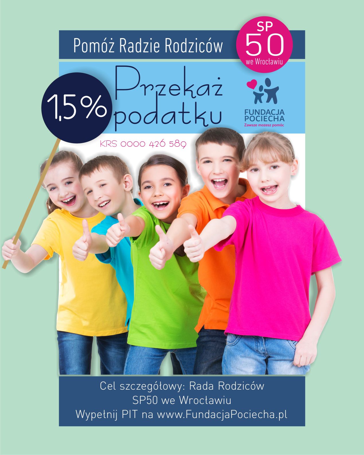 Plakat 1 5 procent 1421